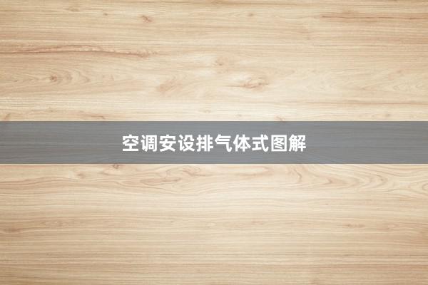 空调安设排气体式图解